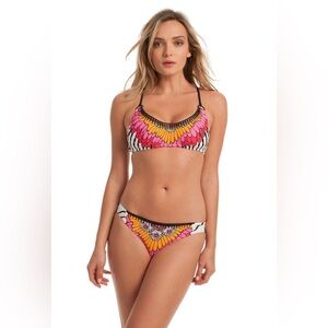 Trina Turk Ibiza Bralette Multicolor Bikini Top
